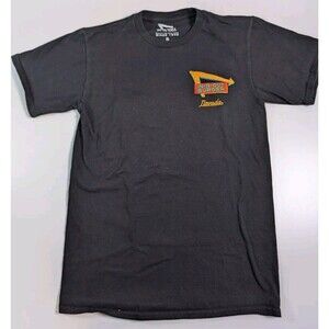 In-N-Out Burger Men T-Shirt Small Black Retro Classic Vintage Cars Sunset Tee